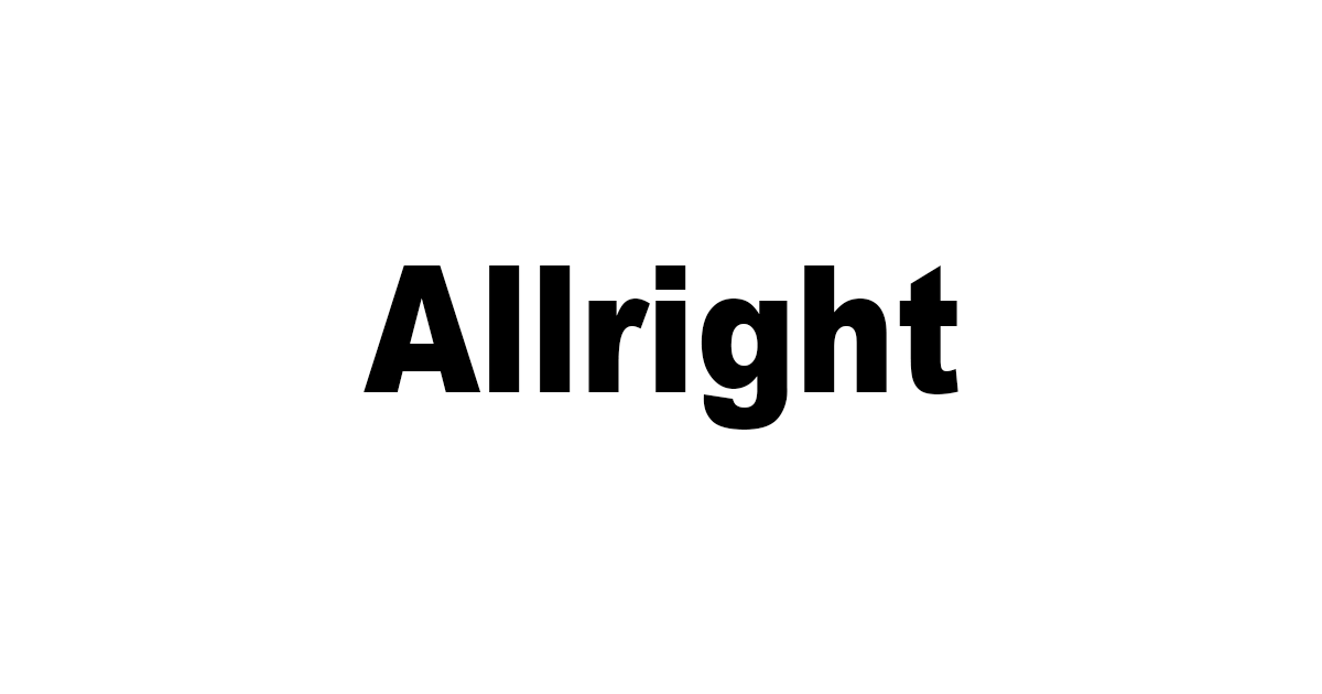 Allright